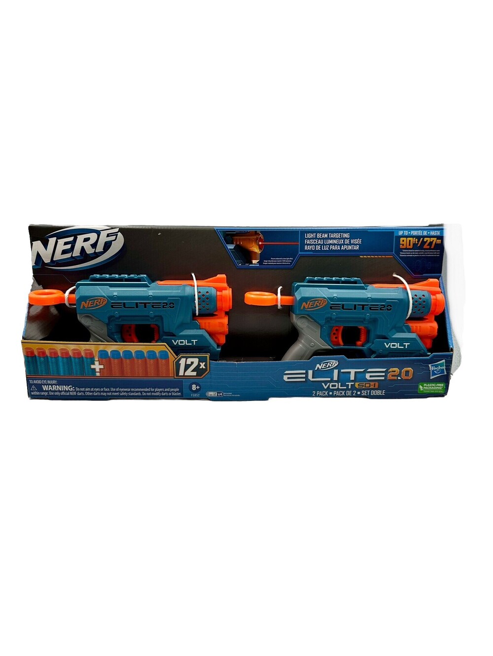 Nerf Elite 2.0 Volt SD-1 2-Pack with Light Beam Targeting & 12 Darts